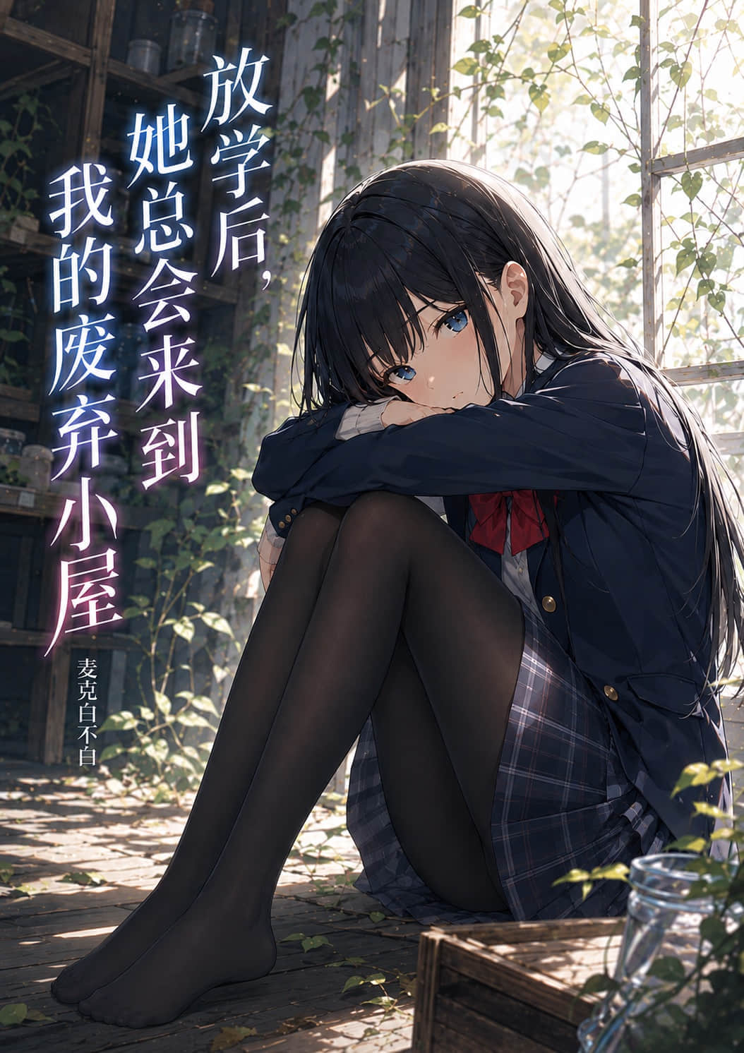 《放學後，她總會來到我的廢棄小屋》封面
