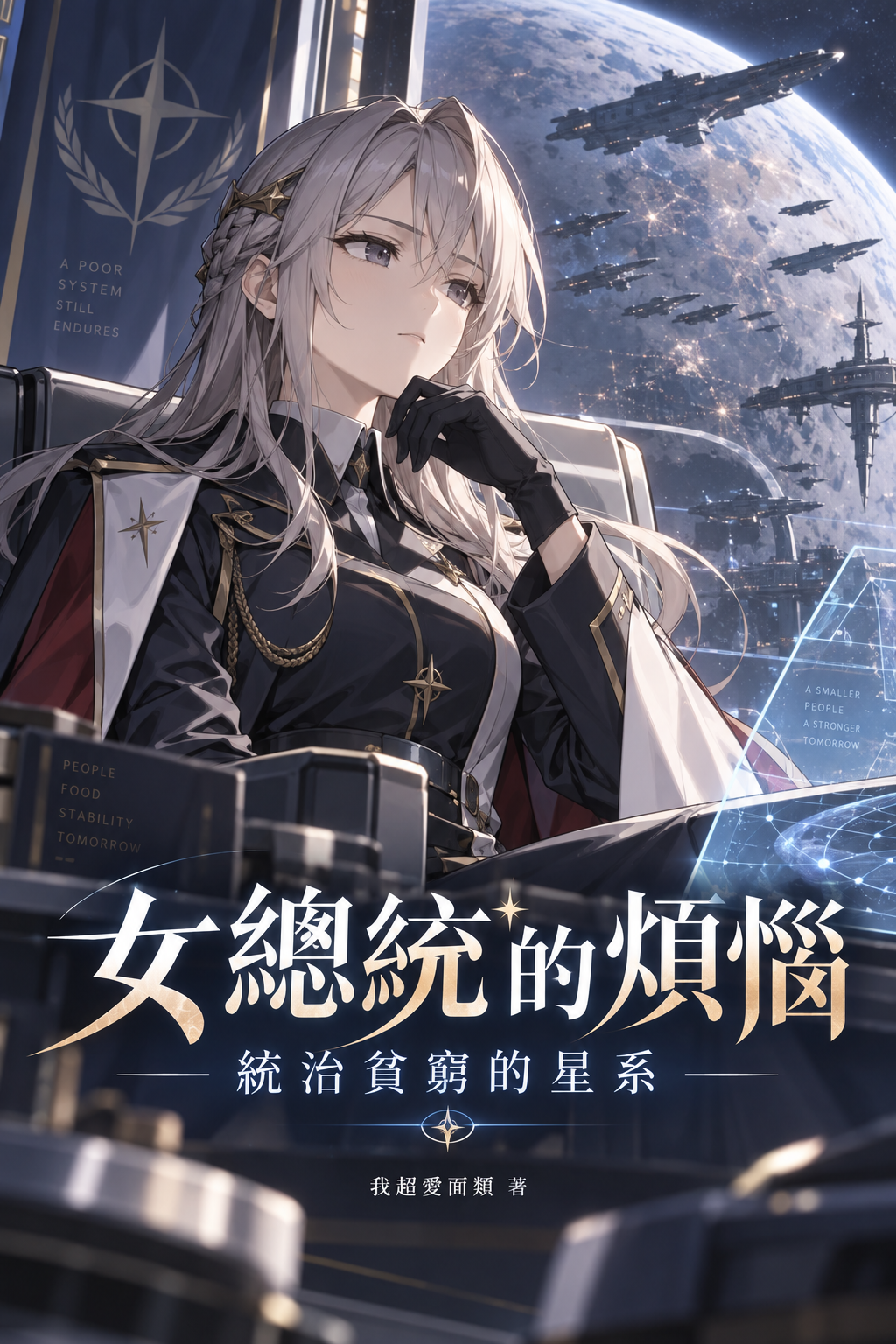 《女總統的煩惱——統治貧窮的星系——》封面