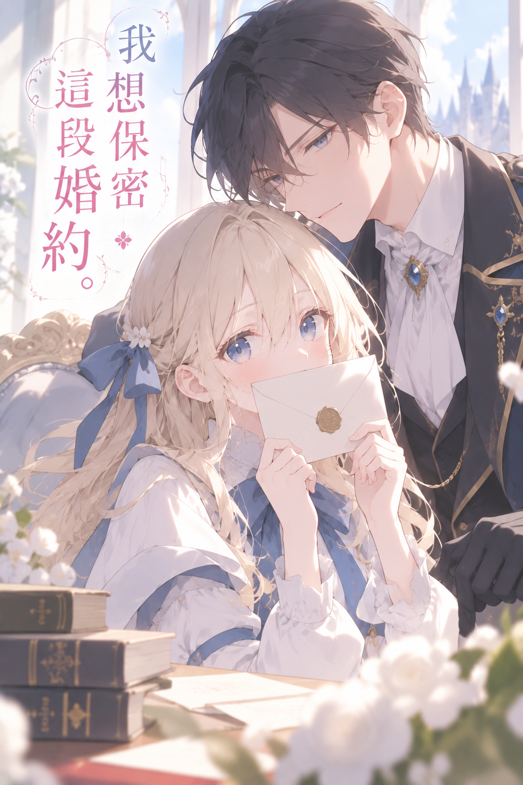 《我想保密這段婚約。》封面