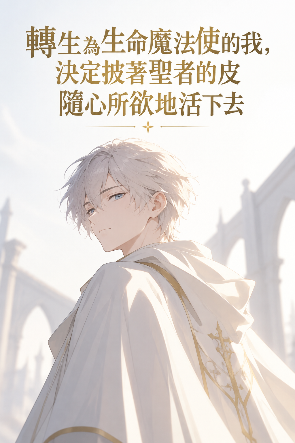 《轉生為生命魔法使的我，決定披著聖者的皮隨心所欲地活下去》封面