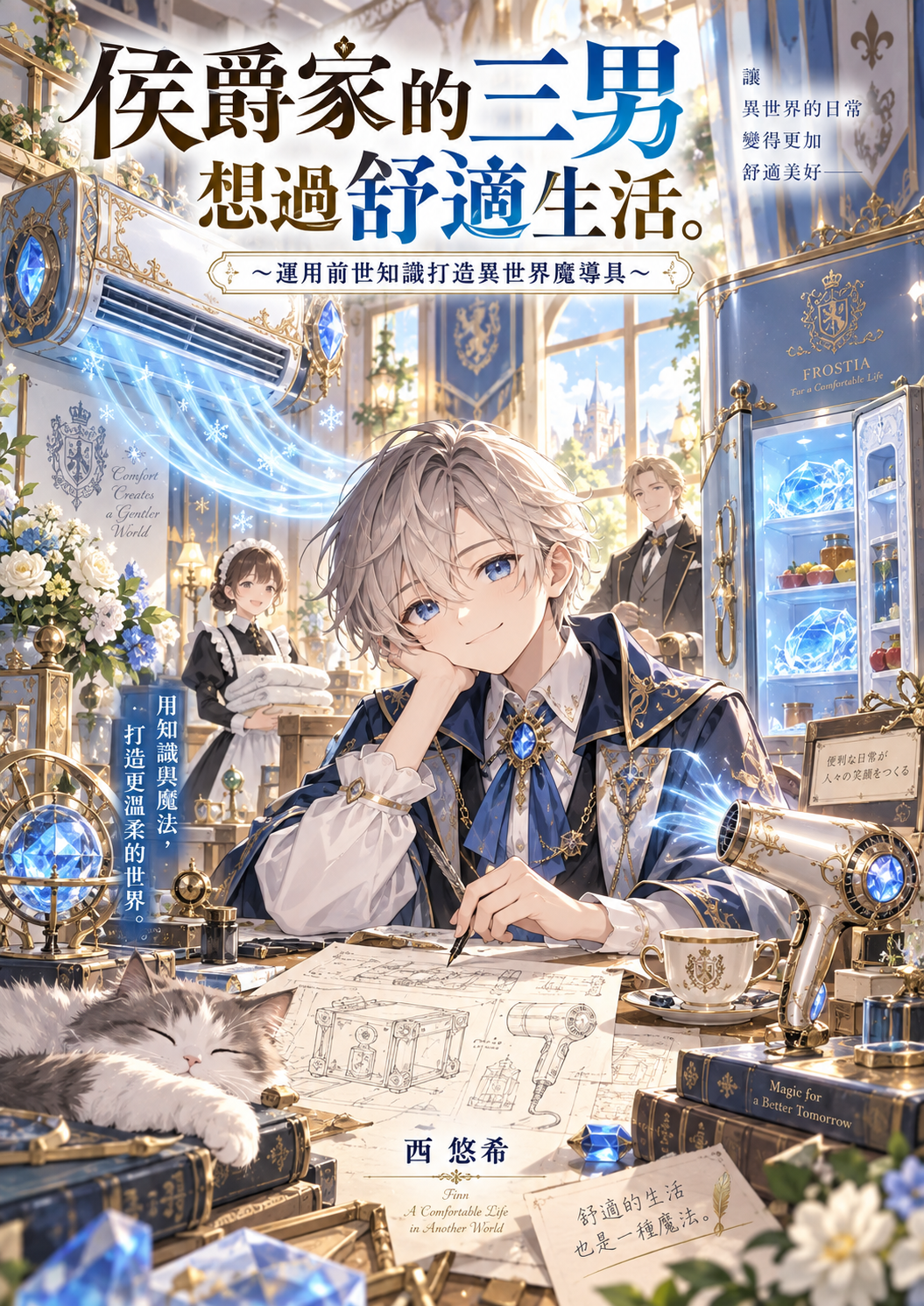 《侯爵家的三男想過舒適生活。～運用前世知識打造異世界魔導具～》封面